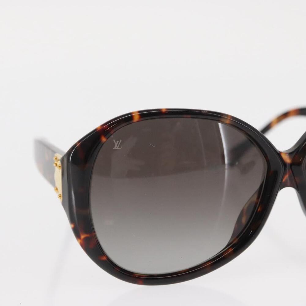 LOUIS VUITTON Supson Oversized Sunglasses plastic Brown LV Auth BA9323 - Picture 3 of 14